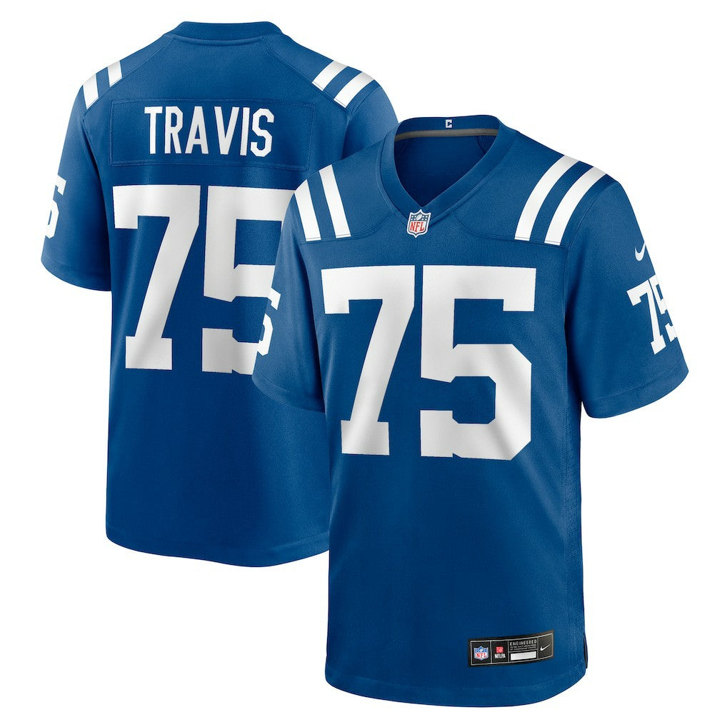Nike Jalen Travis Indianapolis Colts Team Game Jersey Royal