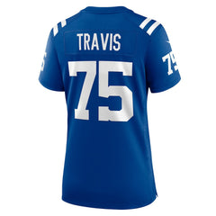 Nike Jalen Travis Indianapolis Colts Women's Team Game Jersey Royal