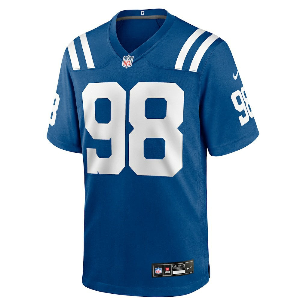 Nike Eric Johnson II Indianapolis Colts Team Game Jersey Royal