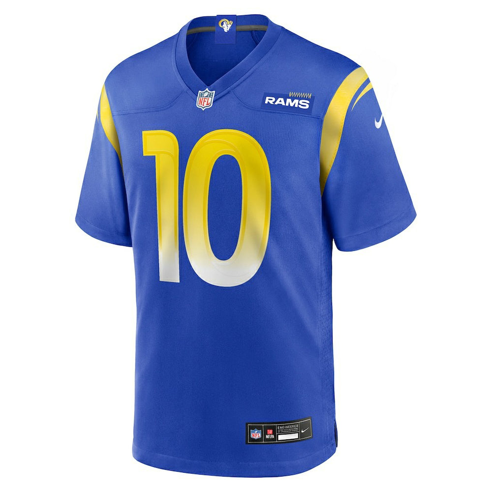 Nike Britain Covey Los Angeles Rams Team Game Jersey Royal