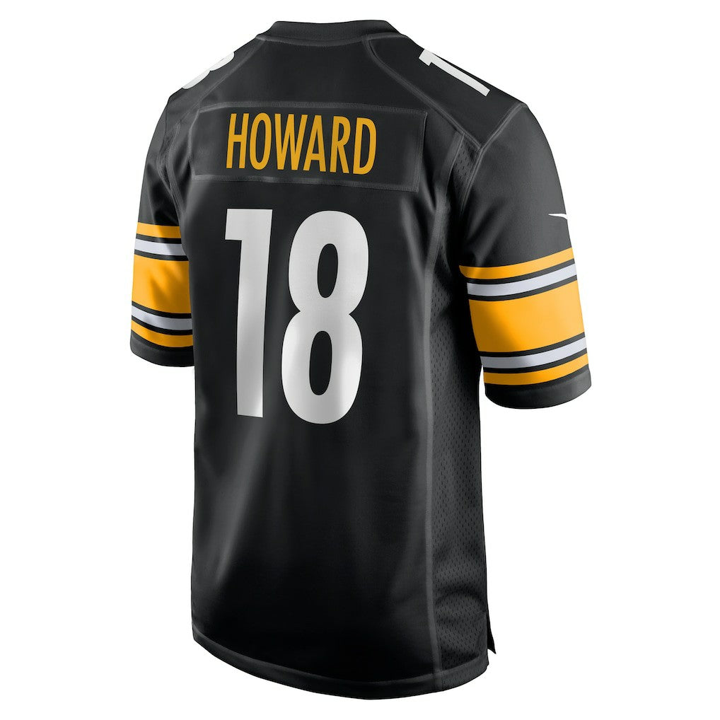 Nike Will Howard Pittsburgh Steelers Team Game Jersey Black