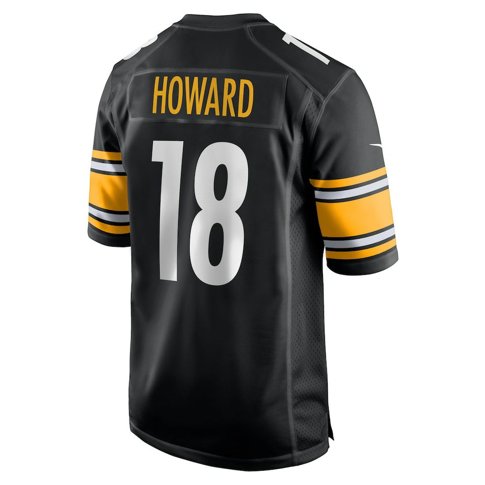 Nike Will Howard Pittsburgh Steelers Team Game Jersey Black