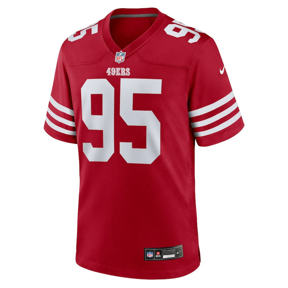 Nike Alfred Collins San Francisco 49ers Team Game Jersey Scarlet