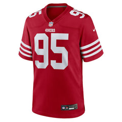 Nike Alfred Collins San Francisco 49ers Team Game Jersey Scarlet