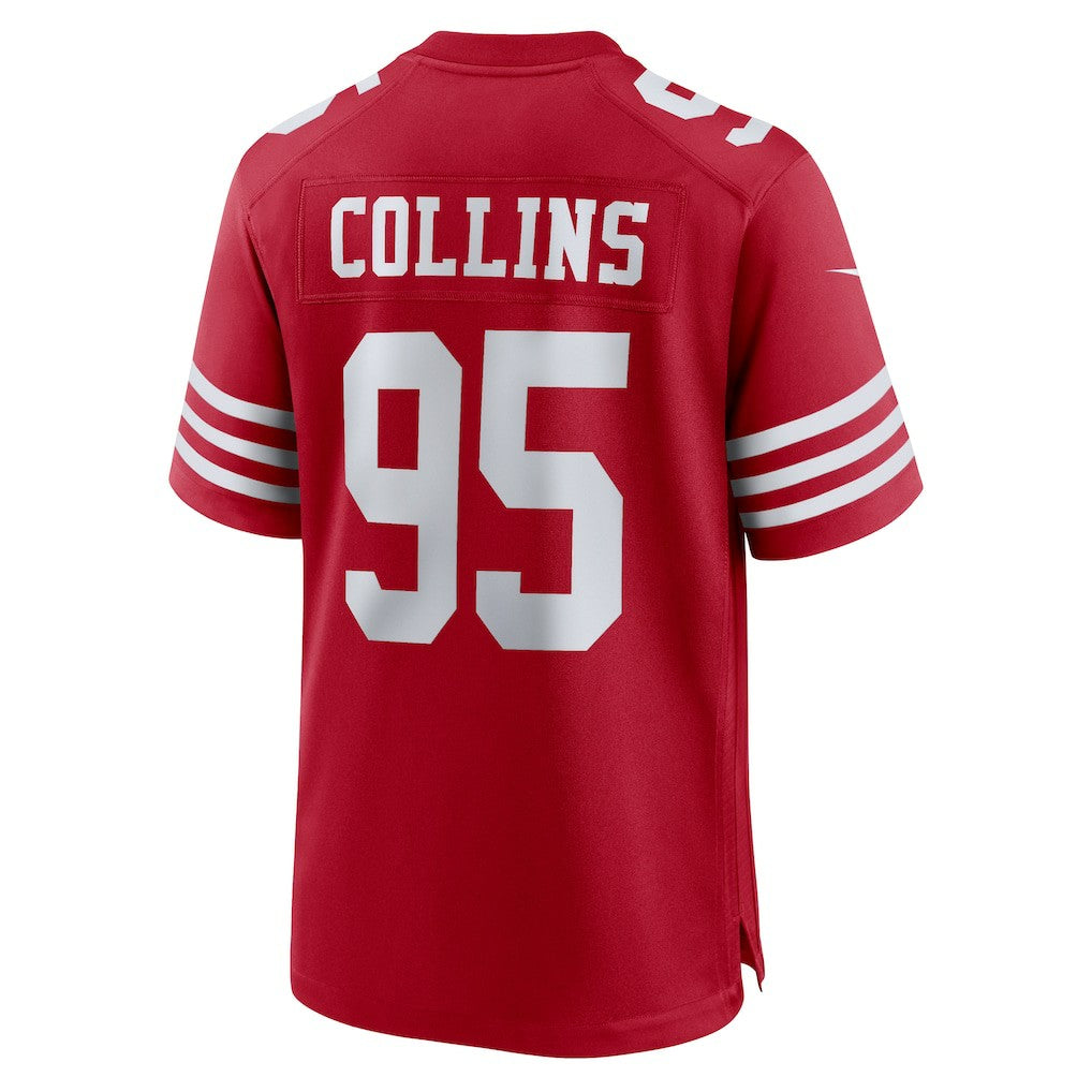 Nike Alfred Collins San Francisco 49ers Team Game Jersey Scarlet
