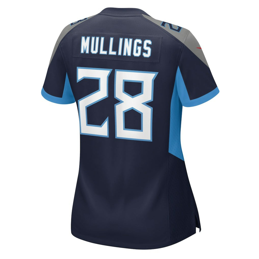 Nike Kalel Mullings Tennessee Titans Women's Team Game Jersey Navy