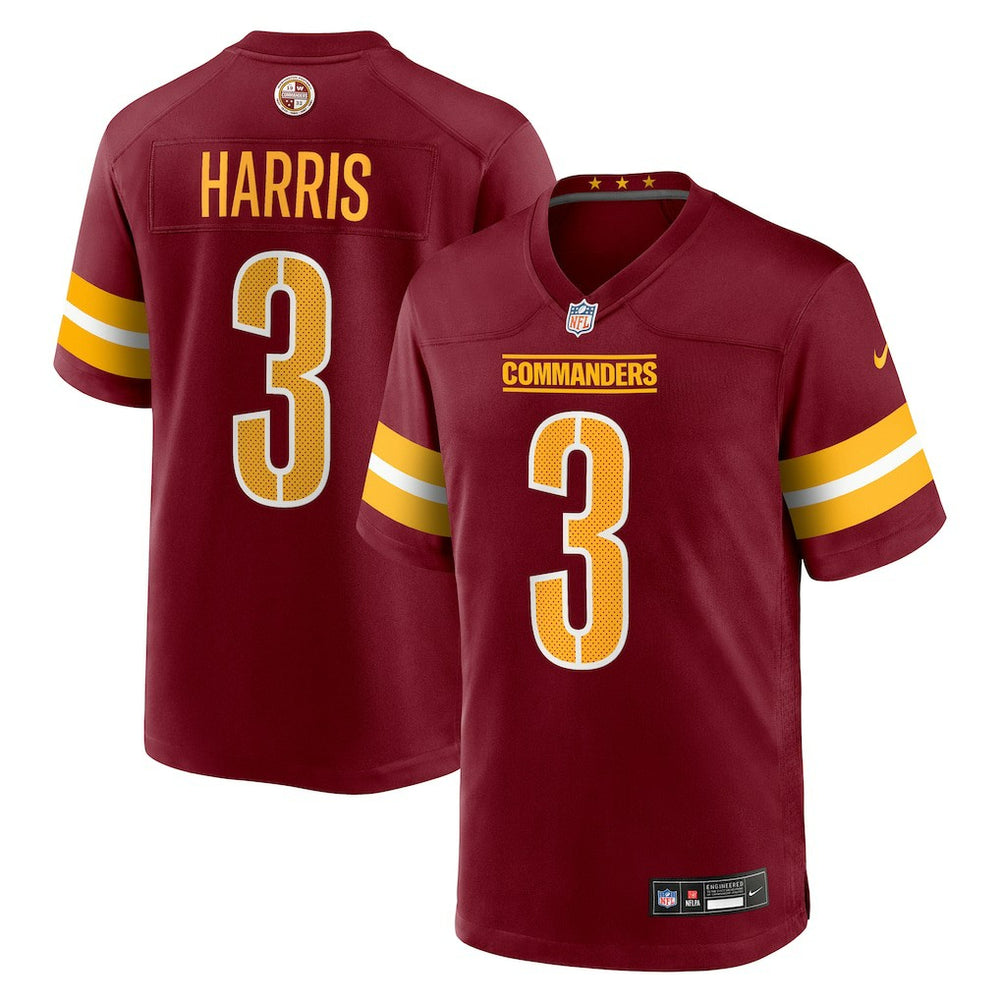 Nike Will Harris Washington Commanders Team Game Jersey Burgundy