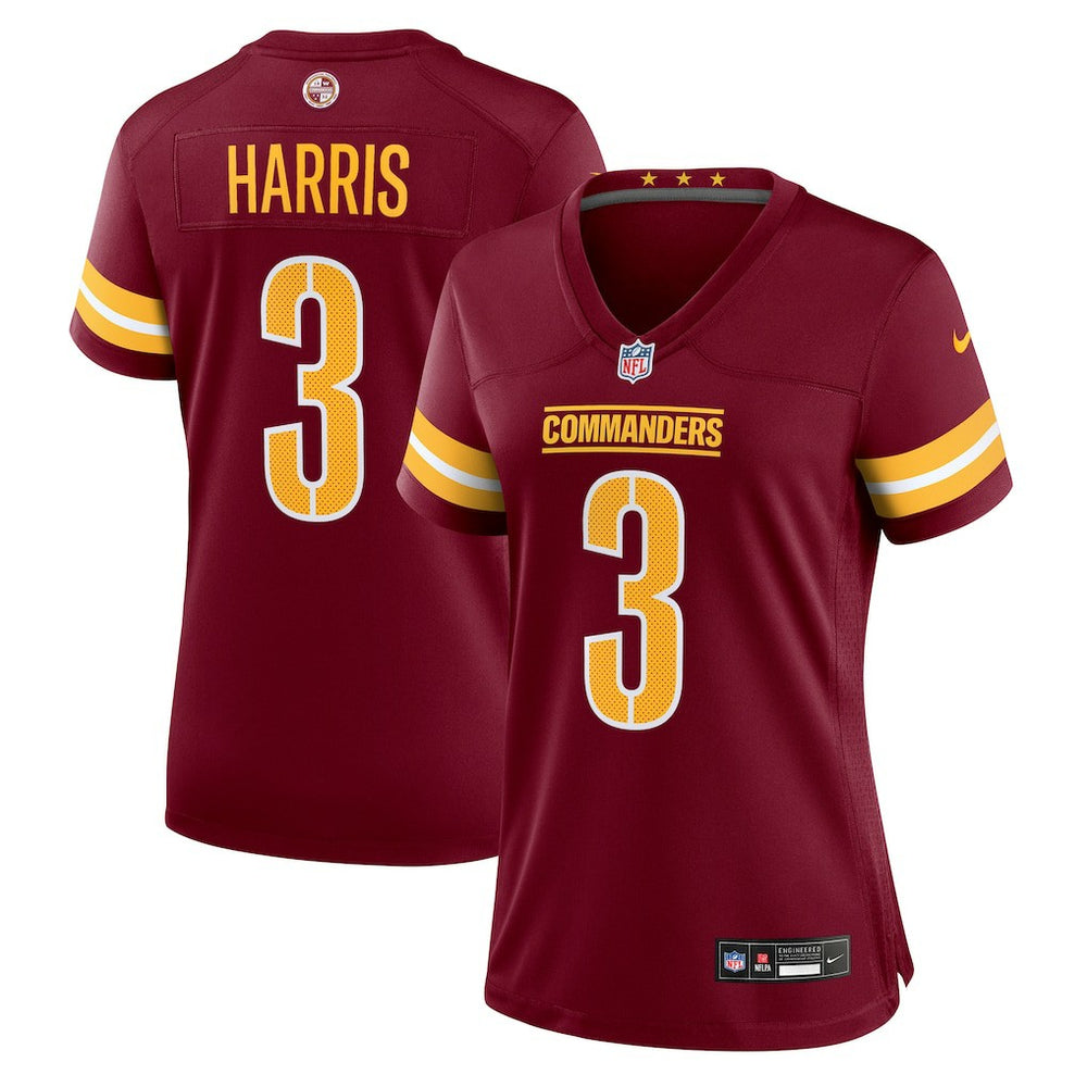 Nike Will Harris Washington Commanders Women's Team Game Jersey Burgundy