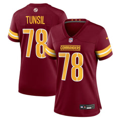 Nike Laremy Tunsil Washington Commanders Women's Team Game Jersey Burgundy