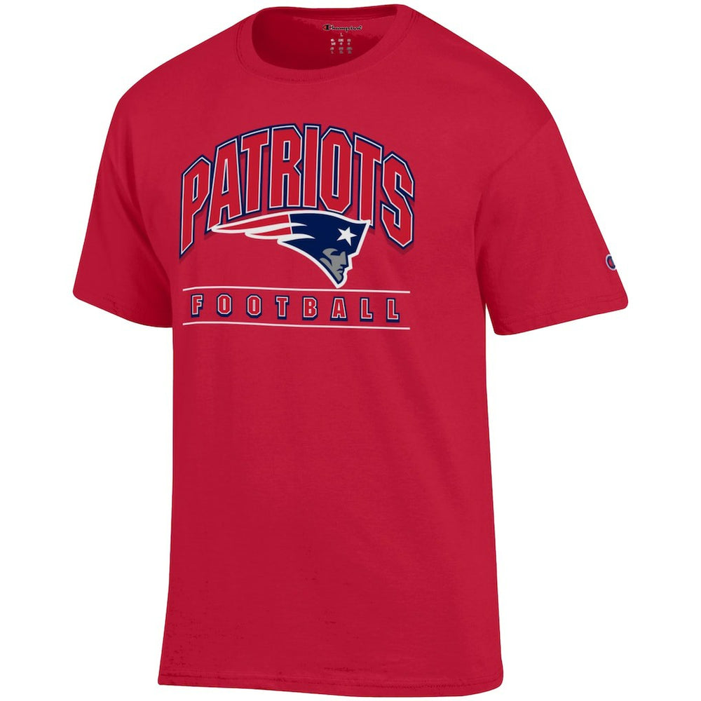 New England Patriots Champion Football T-Shirt Red