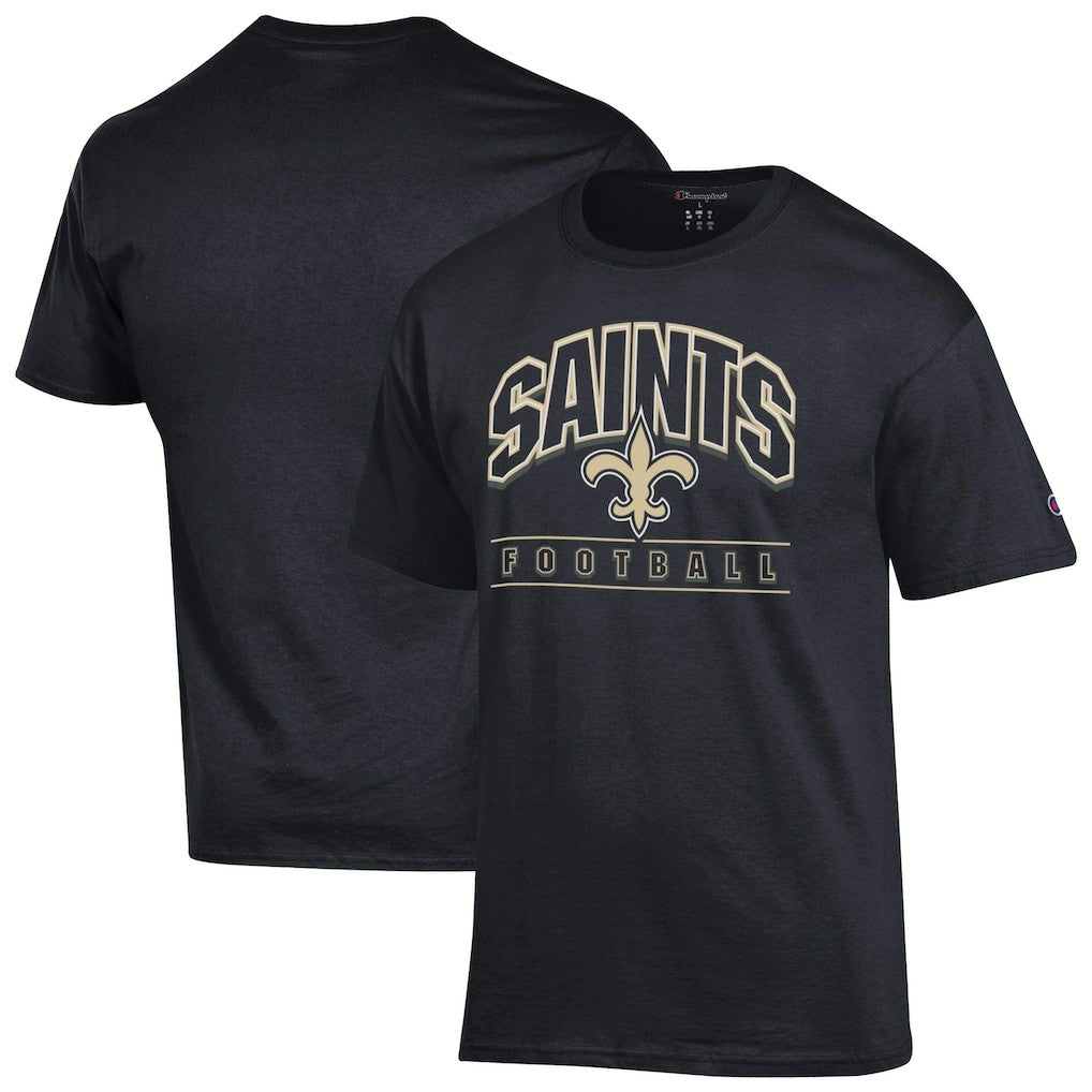 New Orleans Saints Champion Football T-Shirt Black