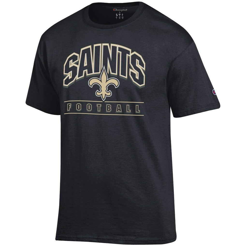 New Orleans Saints Champion Football T-Shirt Black