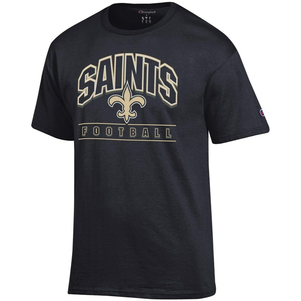 New Orleans Saints Champion Football T-Shirt Black