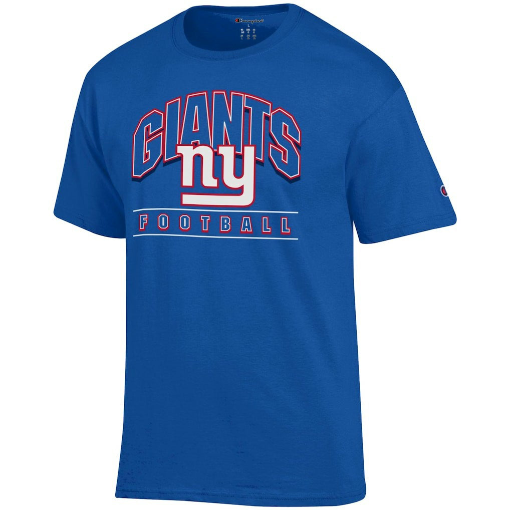 New York Giants Champion Football T-Shirt Royal