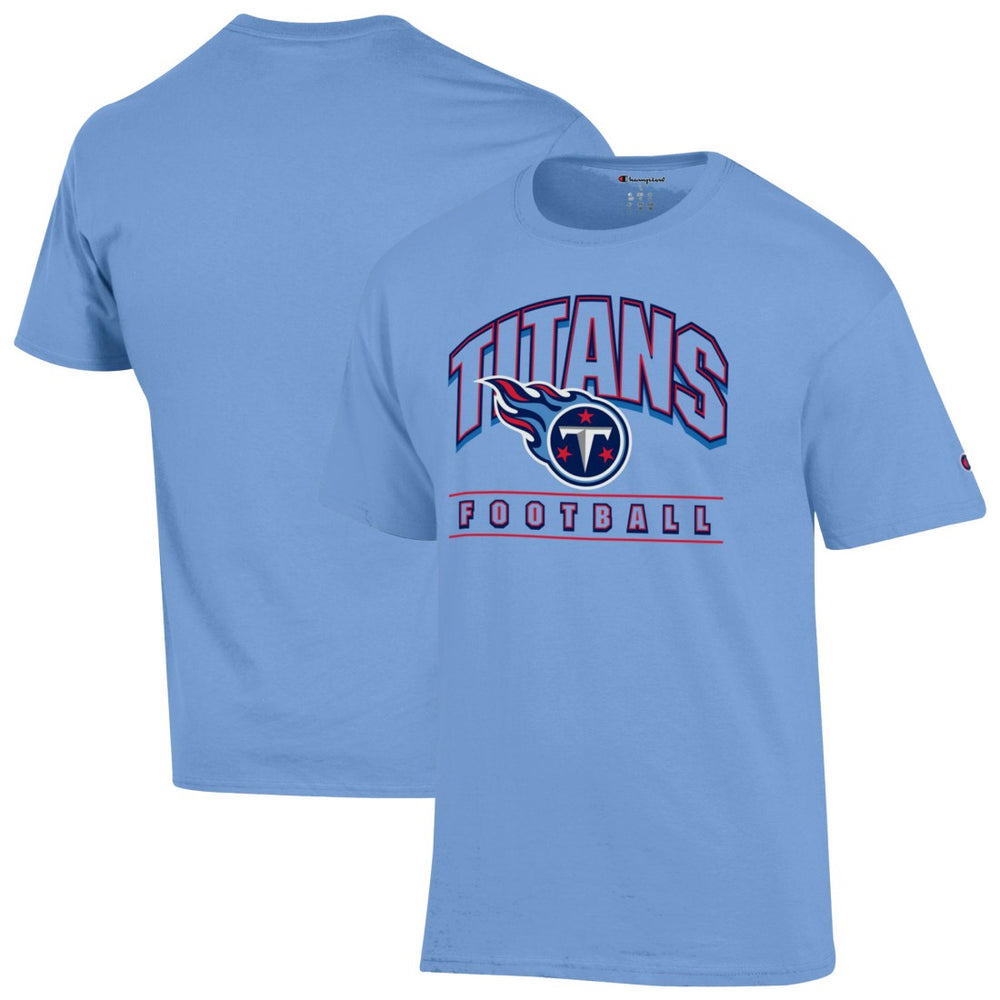 Tennessee Titans Champion Football T-Shirt Light Blue