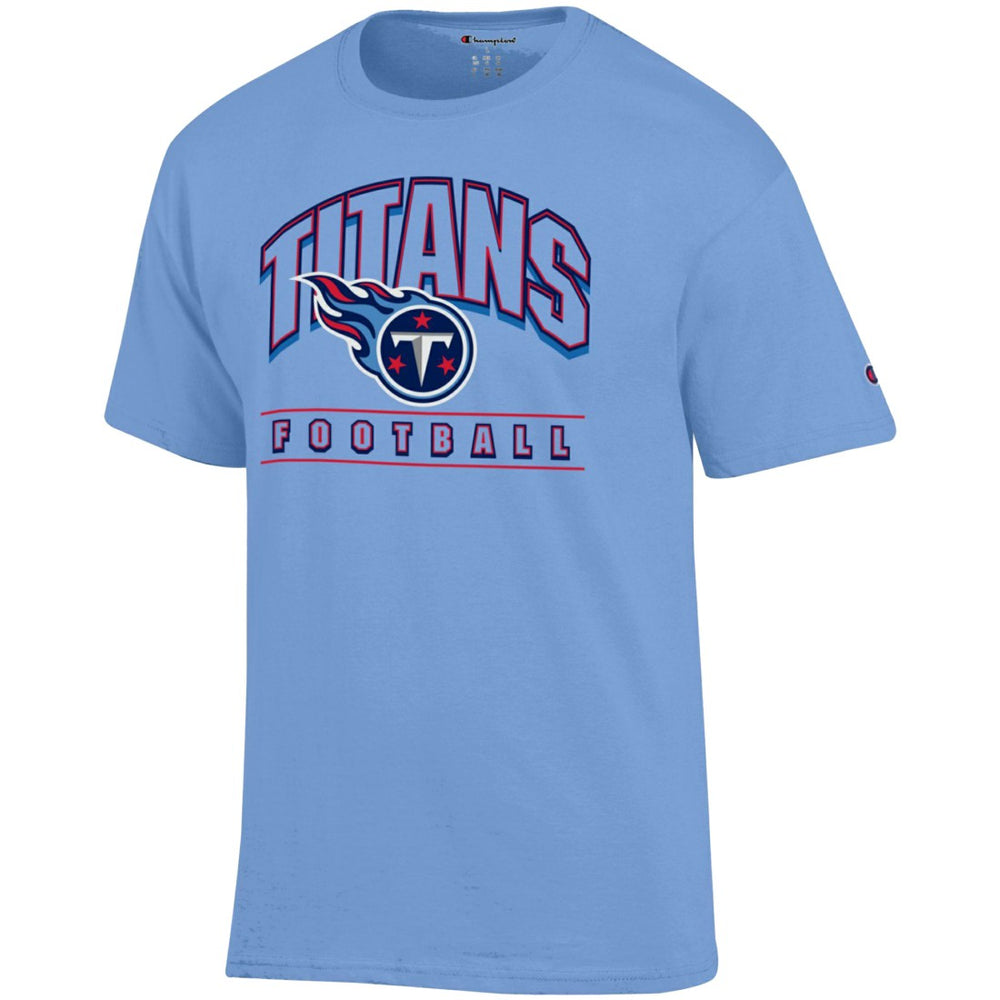 Tennessee Titans Champion Football T-Shirt Light Blue
