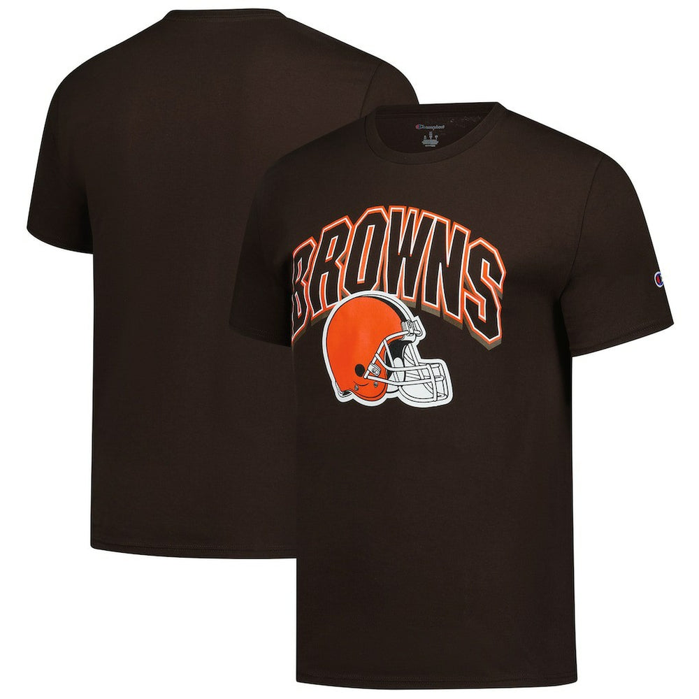 Cleveland Browns Champion Football T-Shirt Brown