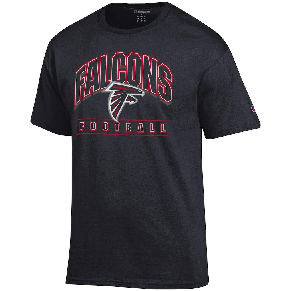 Atlanta Falcons Champion Football T-Shirt Black