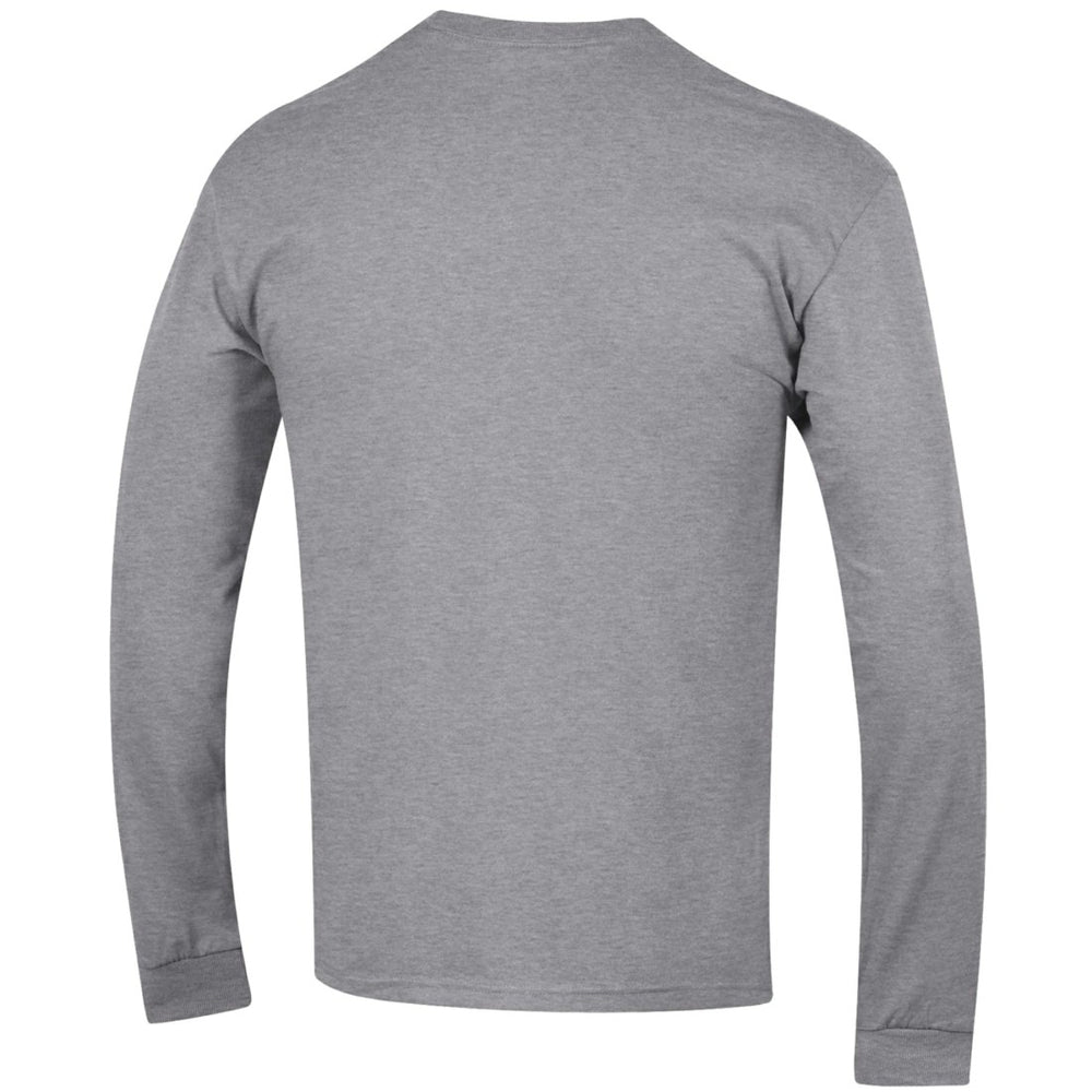 Detroit Lions Champion Seal Long Sleeve T-Shirt Heather Gray