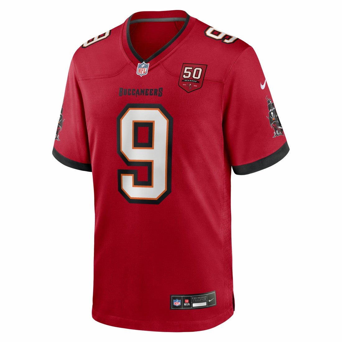 Nike Emeka Egbuka Tampa Bay Buccaneers Team Game Jersey Red