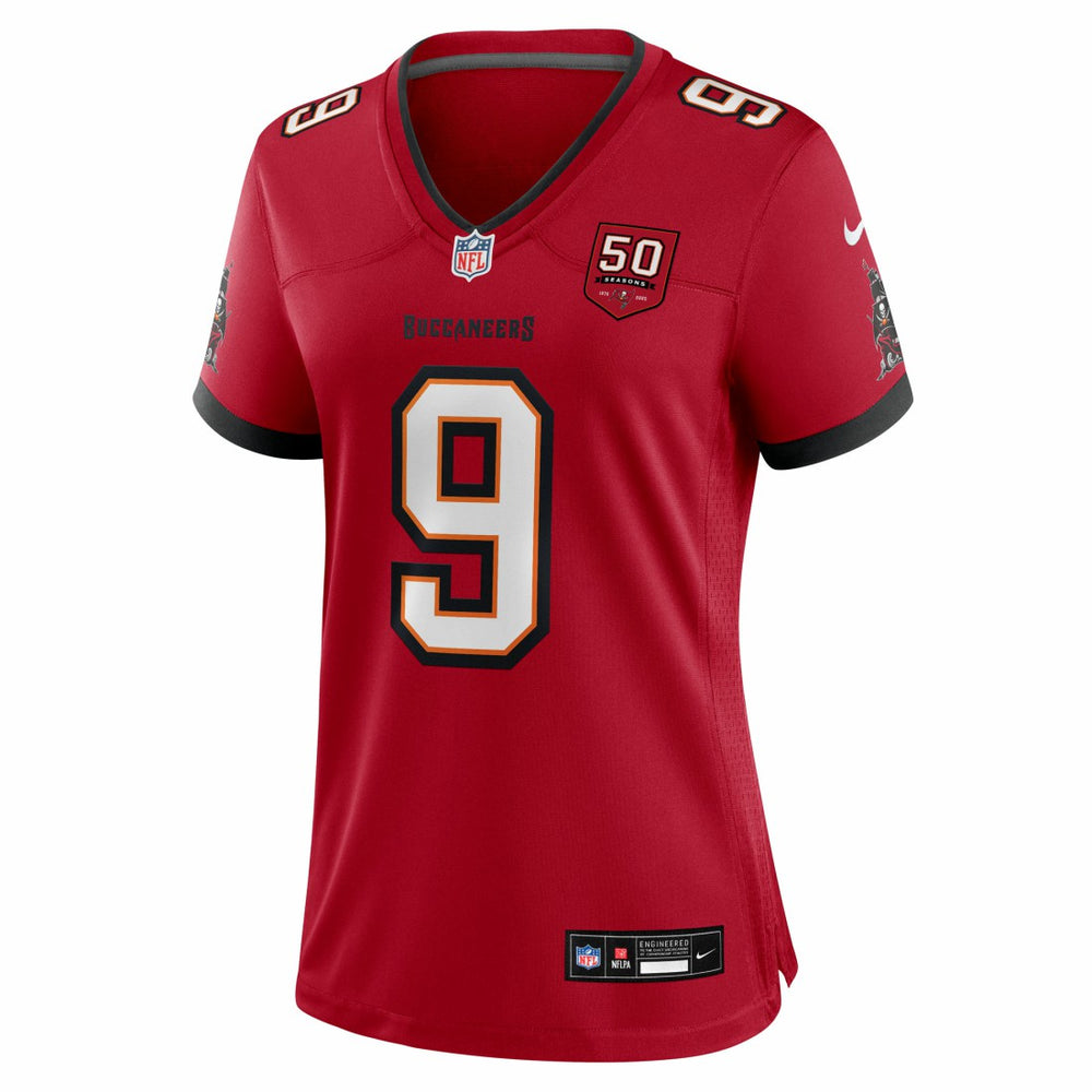 Nike Emeka Egbuka Tampa Bay Buccaneers Women's 50th Season Team Game Jersey Red