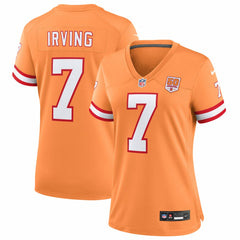 Nike Bucky Irving Tampa Bay Buccaneers Women's 50th Season Game Jersey Creamsicle