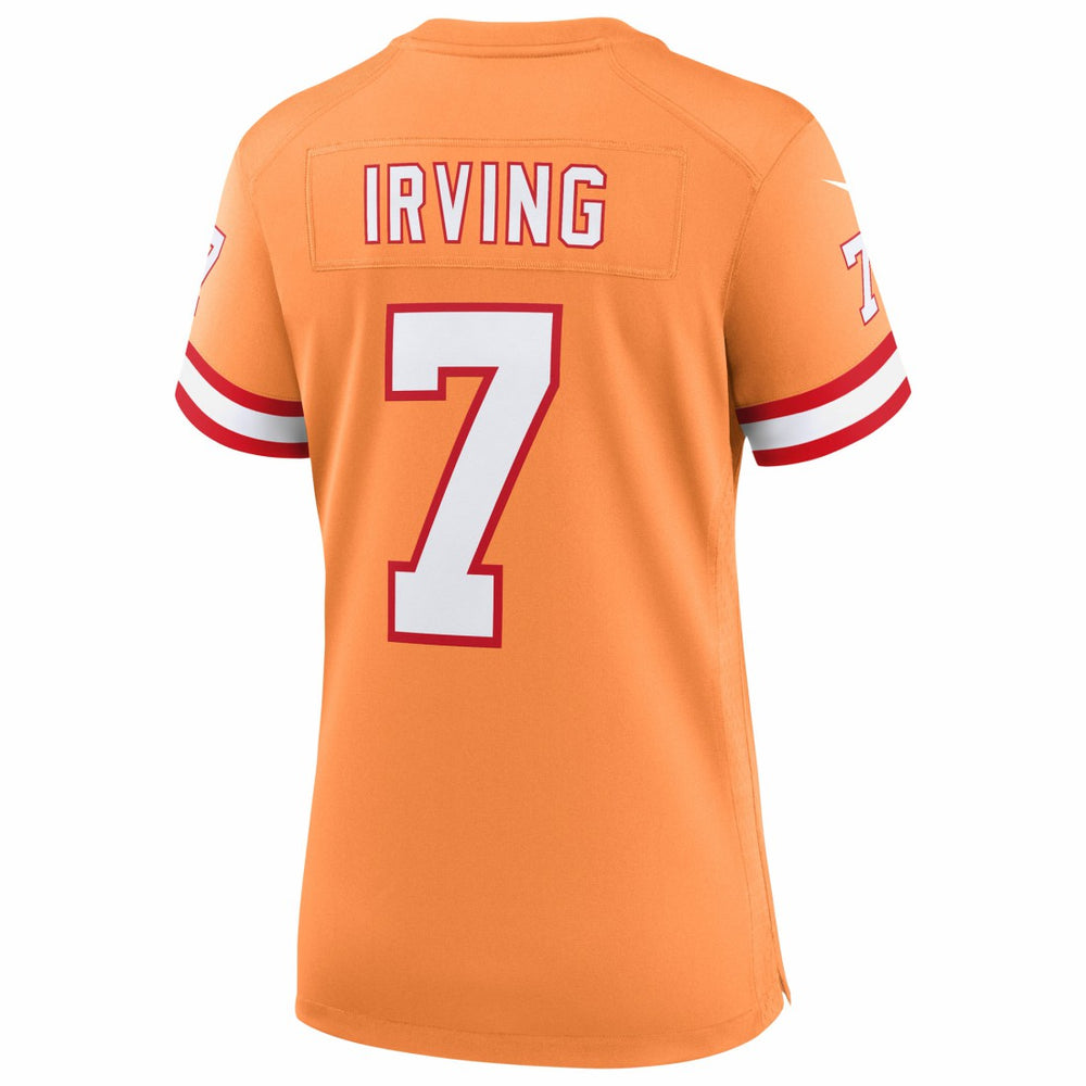 Nike Bucky Irving Tampa Bay Buccaneers Women's 50th Season Game Jersey Creamsicle