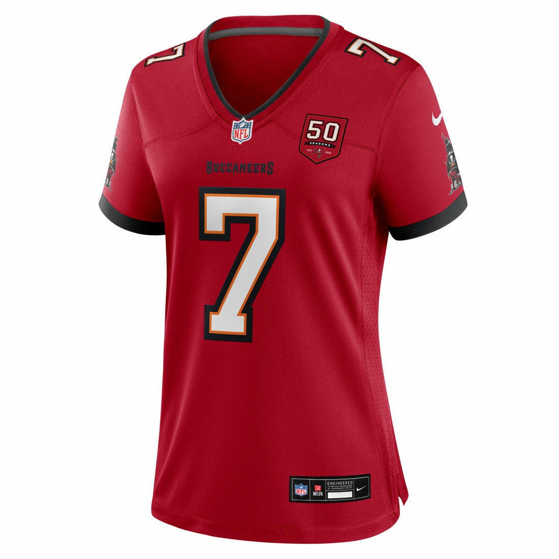 Nike Bucky Irving Tampa Bay Buccaneers Women's 50th Season Team Game Jersey Red