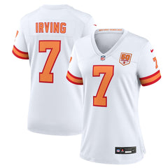 Nike Bucky Irving '76 Tampa Bay Buccaneers Women's 50th Season Game Jersey White