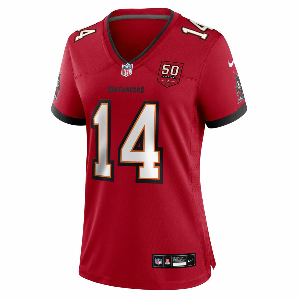 Nike Chris Godwin Jr. Tampa Bay Buccaneers Women's 50th Season Team Game Jersey Red