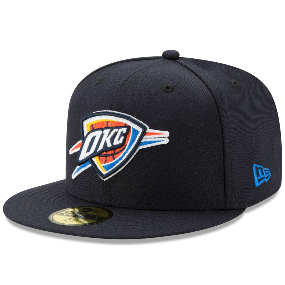 Oklahoma City Thunder 2025 NBA Finals Champions Side Patch 59FIFTY Fitted Hat Navy | New Era for sale