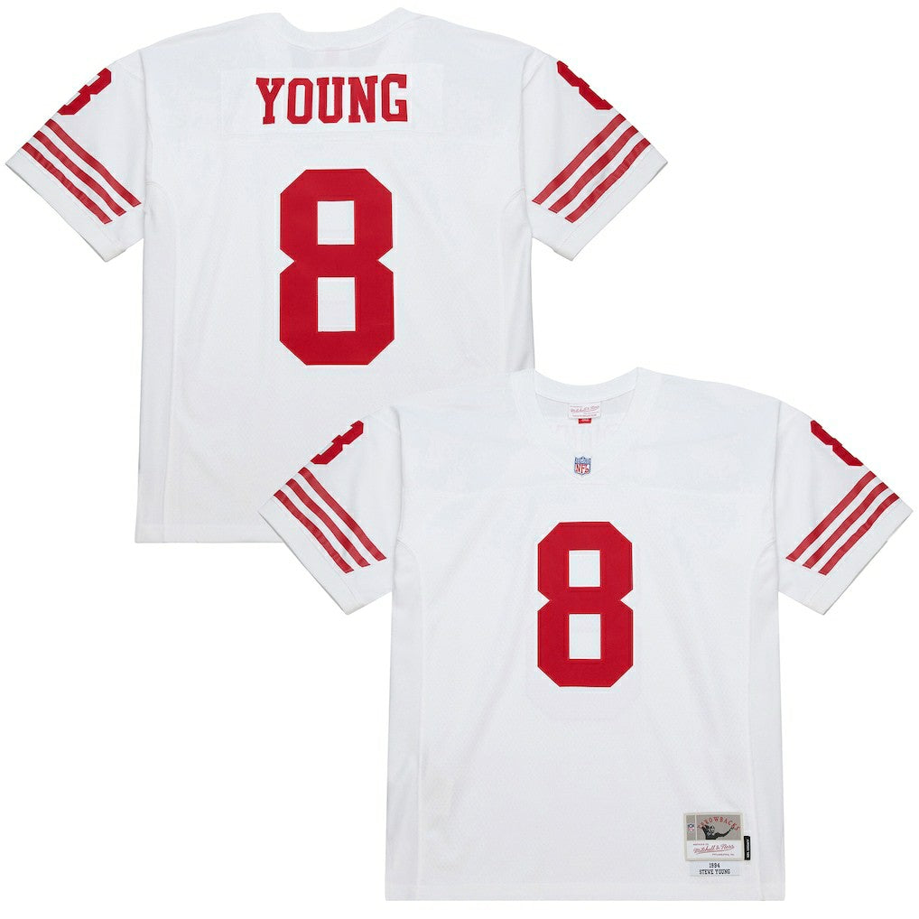 Mitchell & Ness Steve Young San Francisco 49ers 1994 Legacy Replica Jersey White