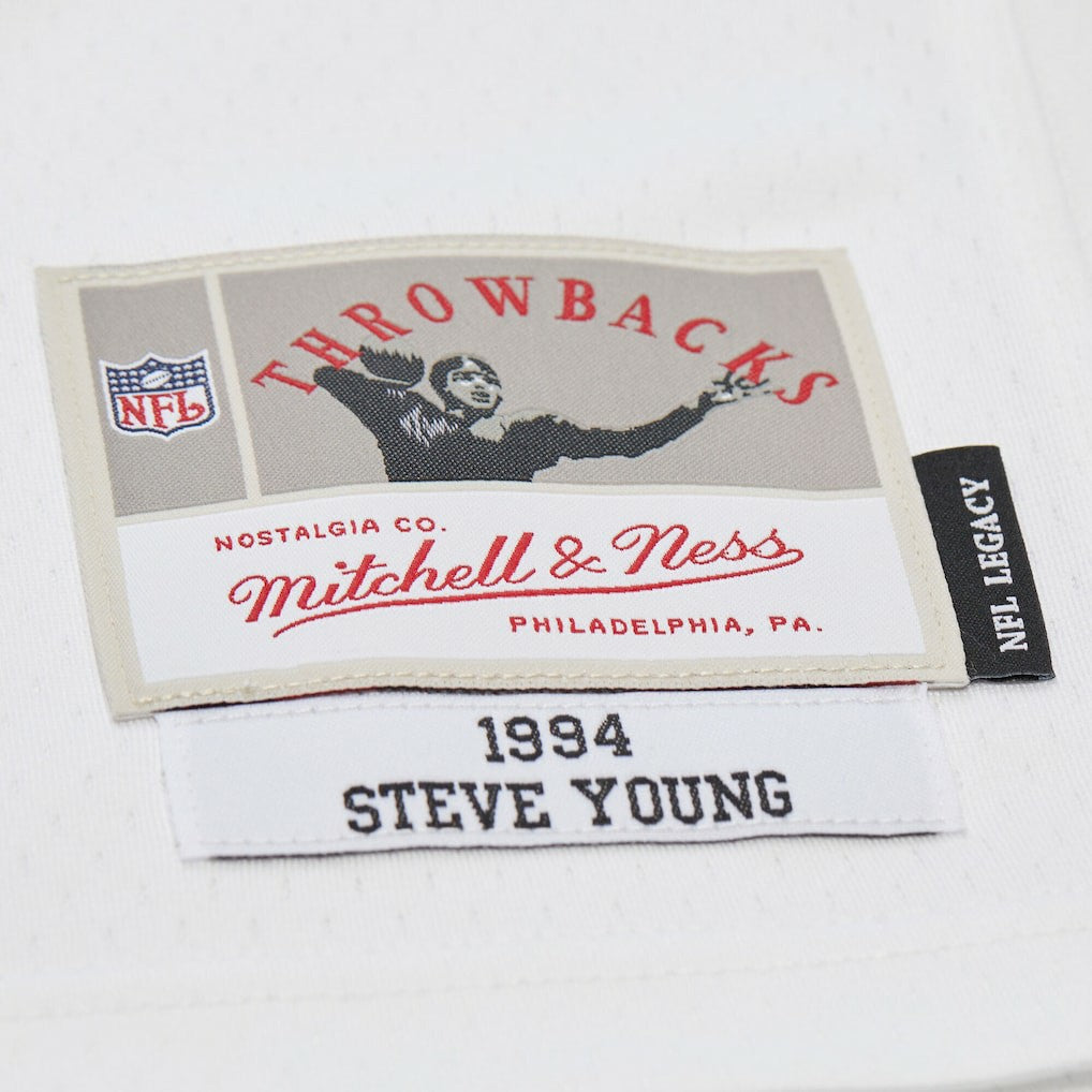 Mitchell & Ness Steve Young San Francisco 49ers 1994 Legacy Replica Jersey White