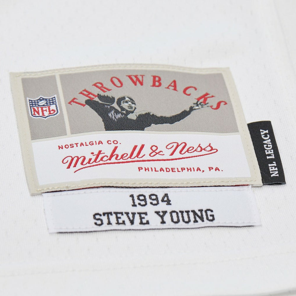 Mitchell & Ness Steve Young San Francisco 49ers 1994 Legacy Replica Jersey White