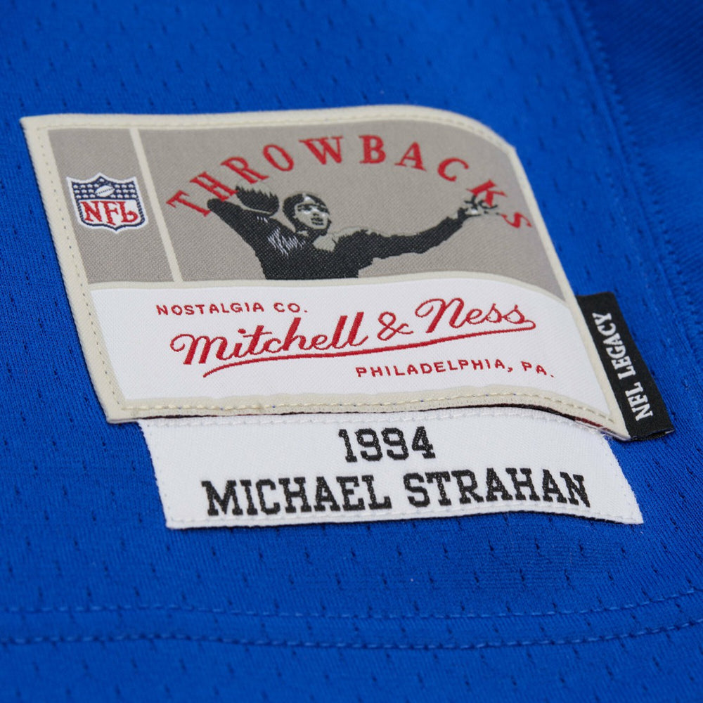 Mitchell & Ness Michael Strahan New York Giants 1994 Legacy Replica Jersey Royal