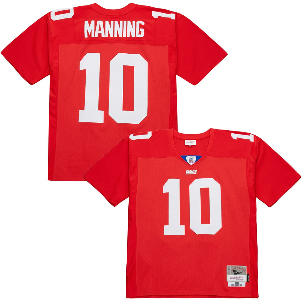 Mitchell & Ness Eli Manning New York Giants 2004 Legacy Replica Jersey Red