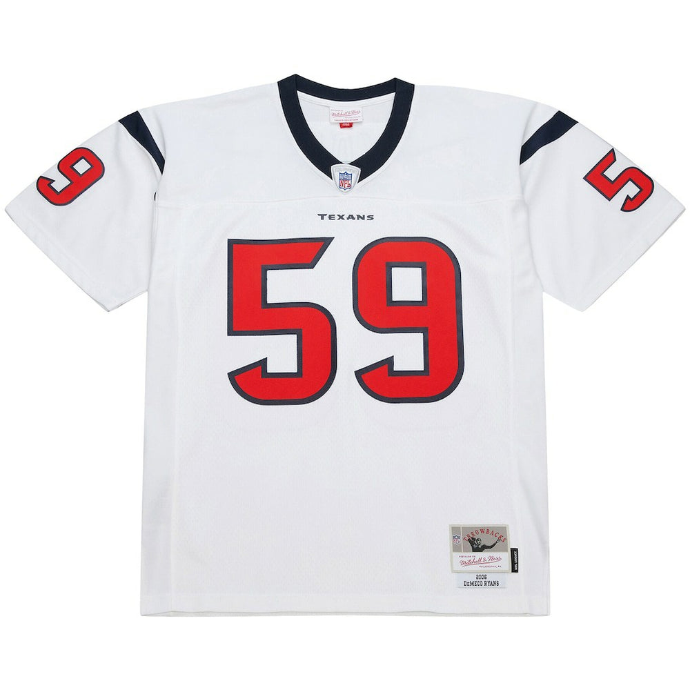 Mitchell & Ness DeMeco Ryans Houston Texans 2006 Legacy Replica Jersey White