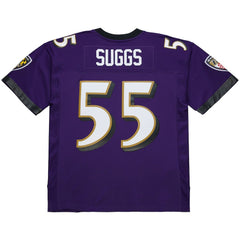 Mitchell & Ness Terrell Suggs Baltimore Ravens 2003 Legacy Replica Jersey Purple