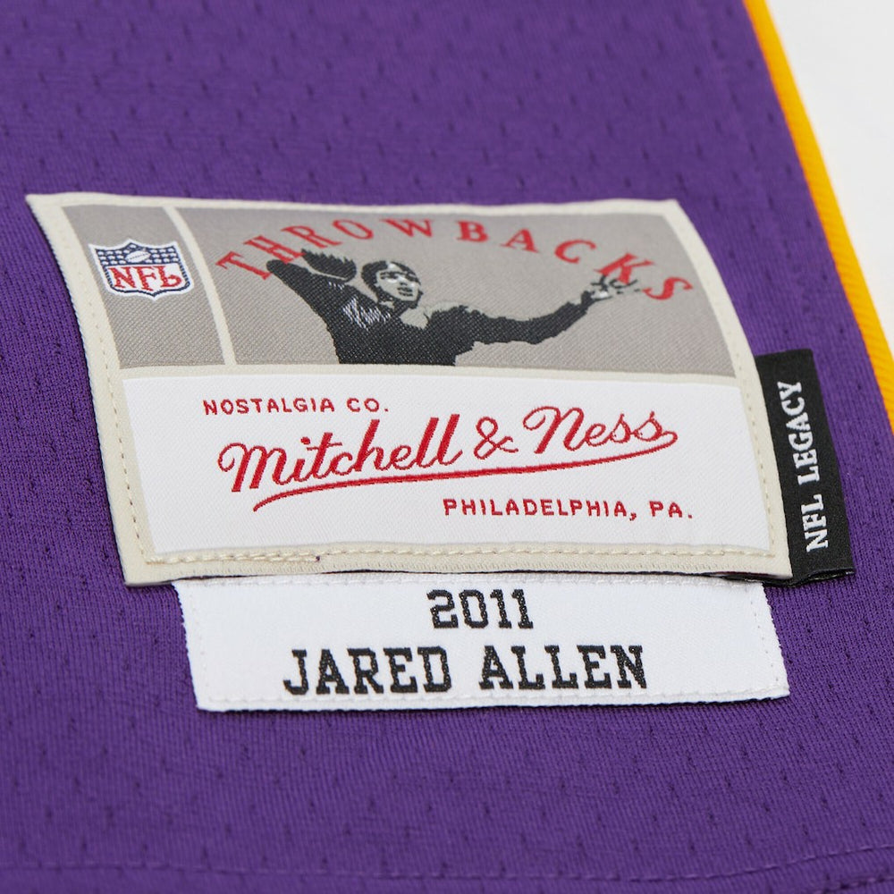 Mitchell & Ness Jared Allen Minnesota Vikings 2011 Legacy Replica Jersey Purple