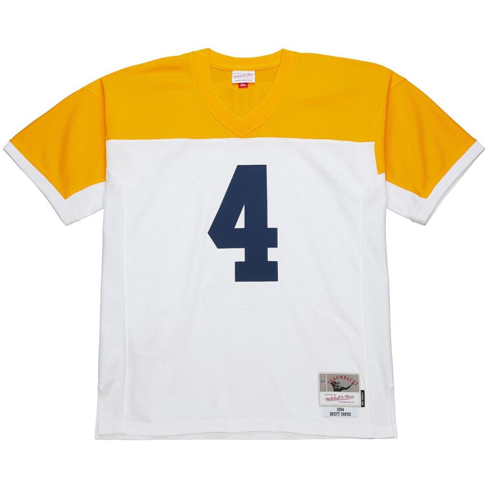 Mitchell & Ness Brett Favre Green Bay Packers 1994 Legacy Replica Jersey White