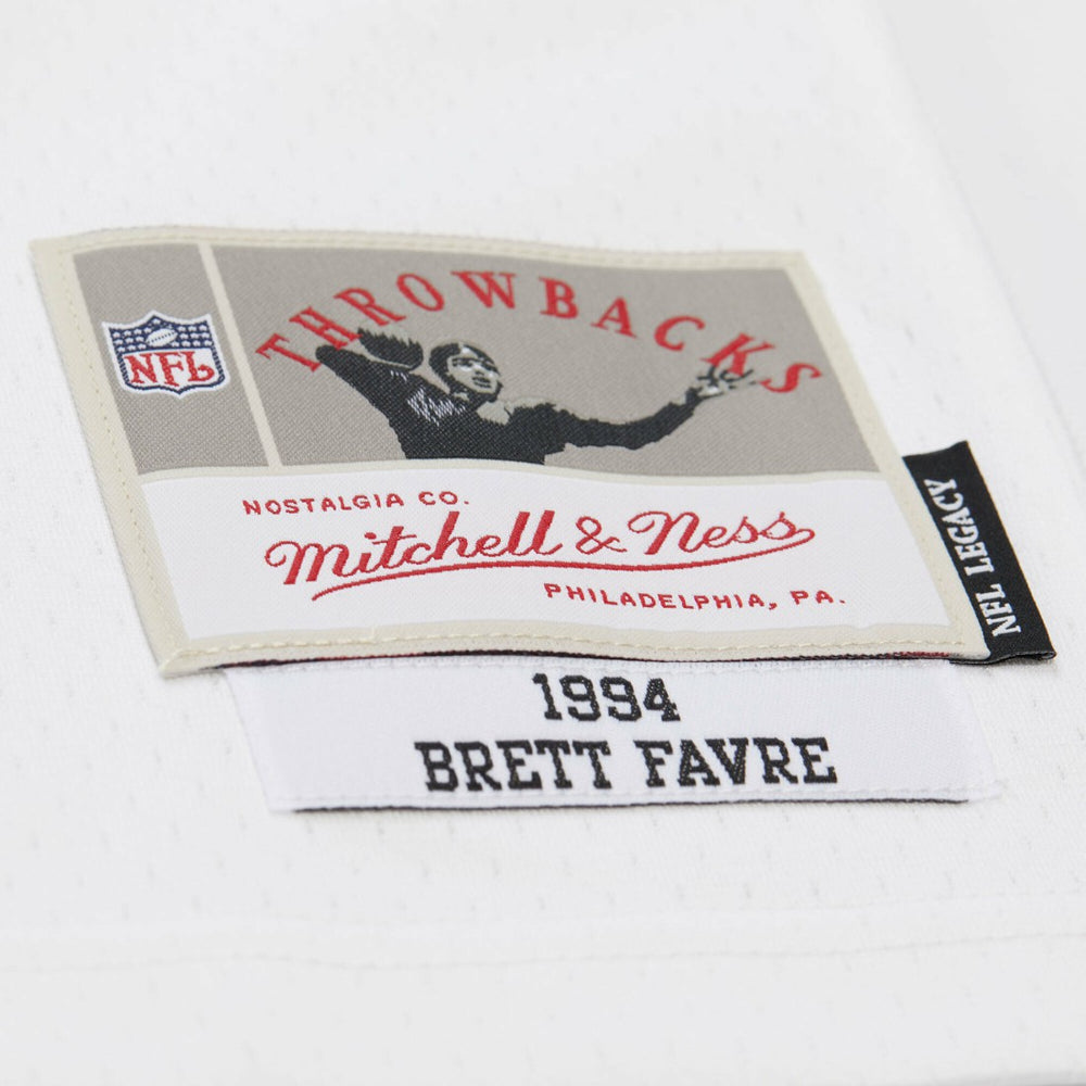 Mitchell & Ness Brett Favre Green Bay Packers 1994 Legacy Replica Jersey White