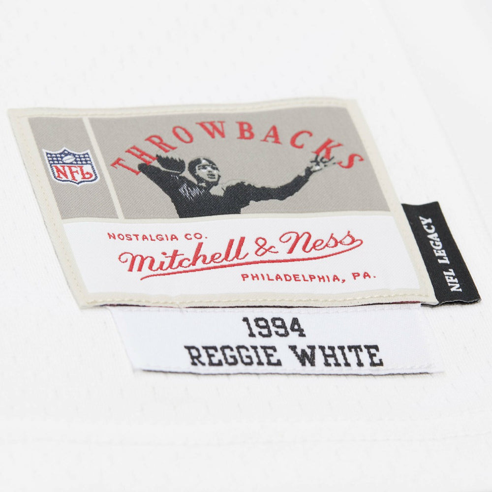 Mitchell & Ness Reggie White Green Bay Packers 1994 Legacy Replica Jersey White