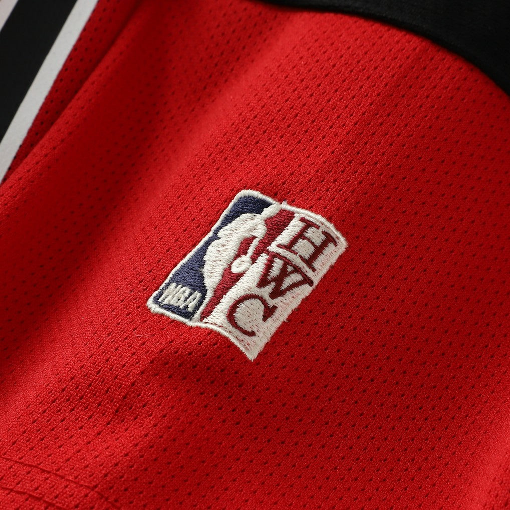 Dennis Rodman Chicago Bulls Big & Tall NBA Hockey Jersey Red | Mitchell & Ness US