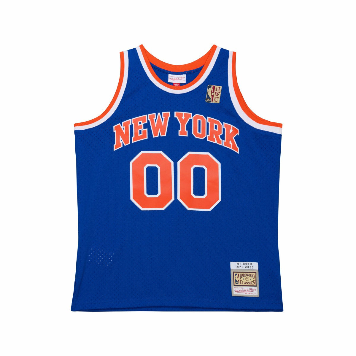 MF DOOM x NY Knicks x A New York Story Fashion Jersey Blue | Mitchell & Ness outlet