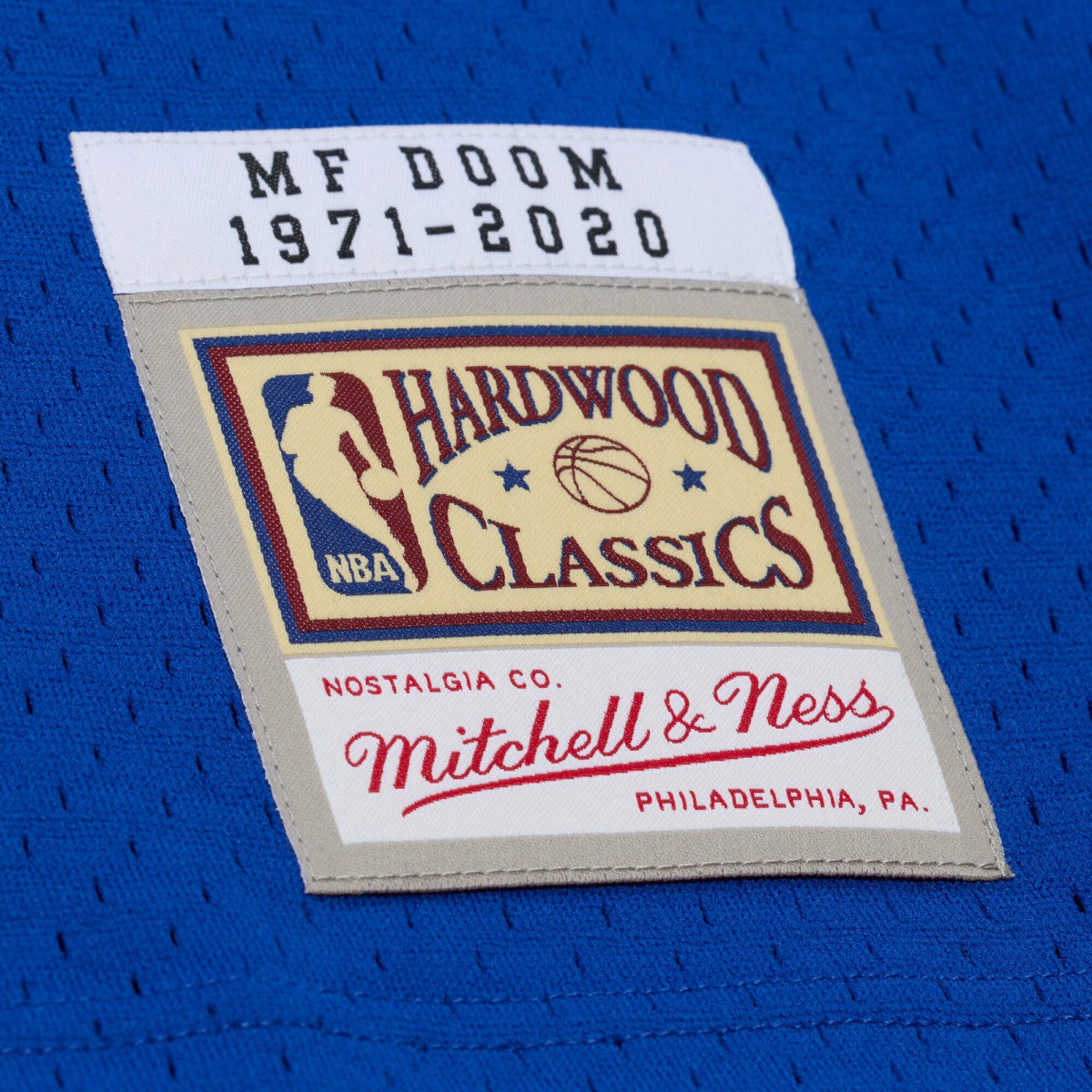 MF DOOM x NY Knicks x A New York Story Fashion Jersey Blue | Mitchell & Ness outlet