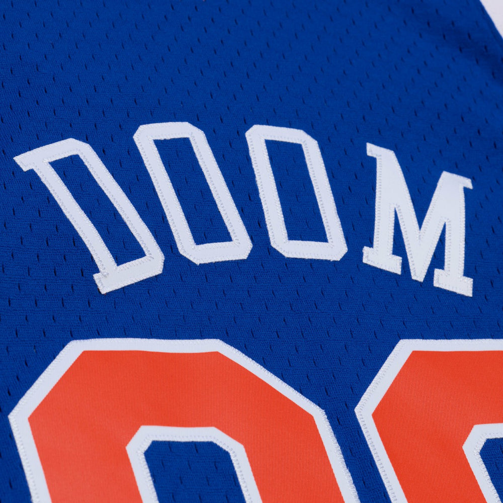 MF DOOM x NY Knicks x A New York Story Fashion Jersey Blue | Mitchell & Ness outlet