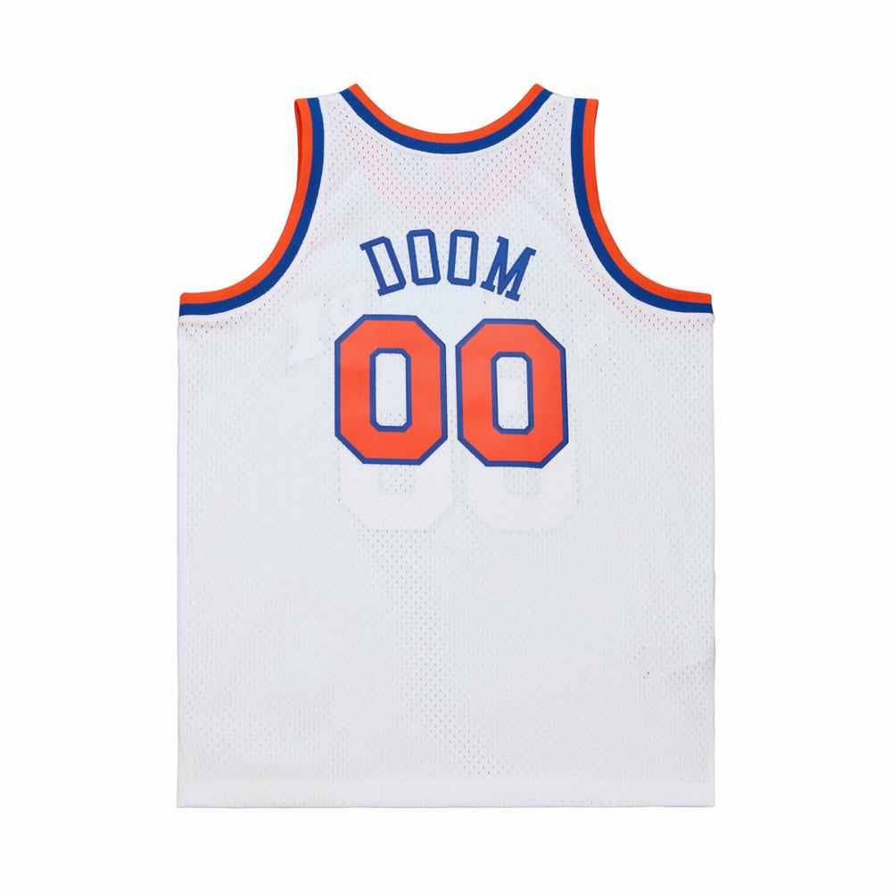 MF DOOM x NY Knicks x A New York Story Fashion Jersey White | Mitchell & Ness Near Me