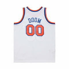 MF DOOM x NY Knicks x A New York Story Fashion Jersey White | Mitchell & Ness Near Me