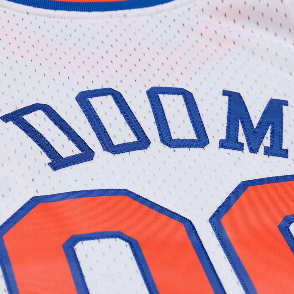 MF DOOM x NY Knicks x A New York Story Fashion Jersey White | Mitchell & Ness Near Me