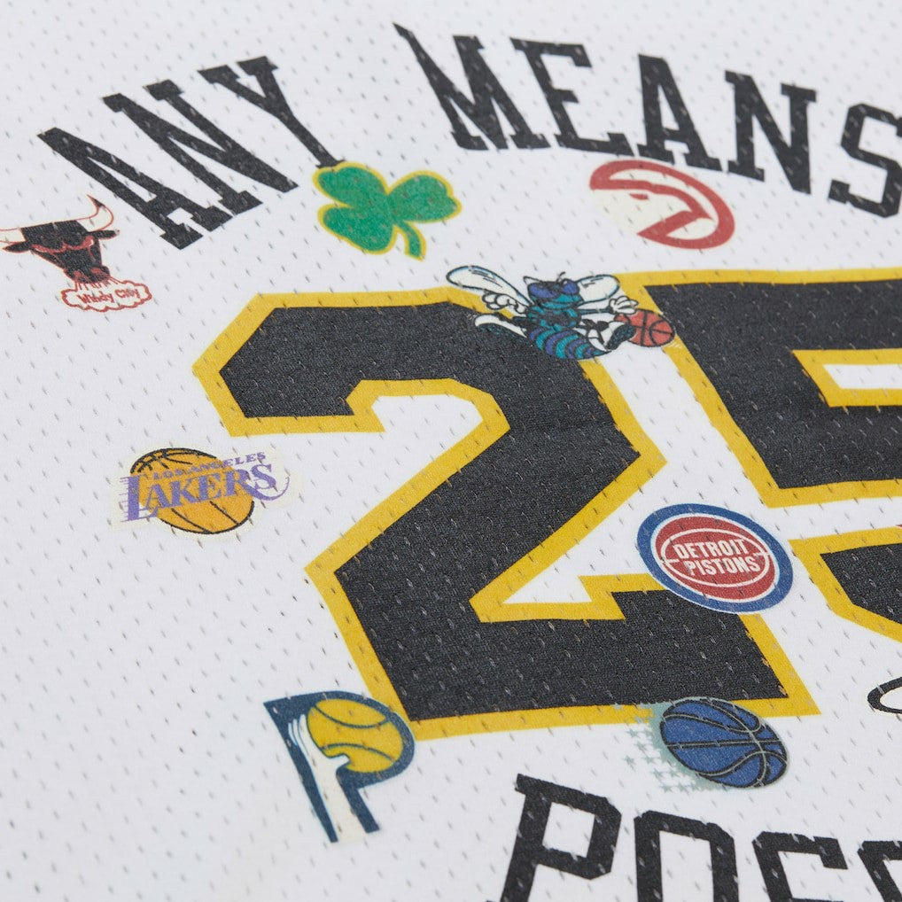 x NBA x AMP Mesh Tank Top White | Mitchell & Ness online